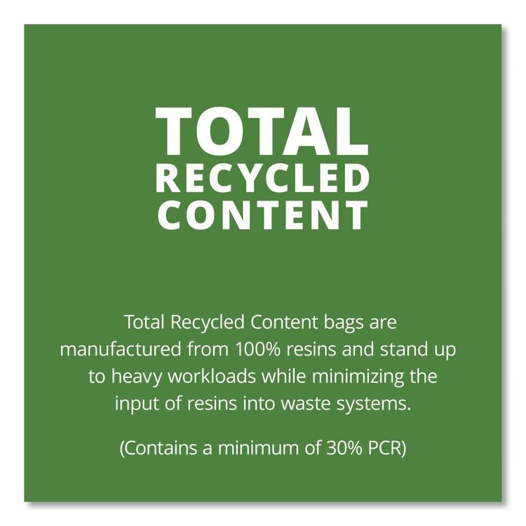Stout® by Envision™ Total Recycled Content Plastic Trash Bags - Image 7