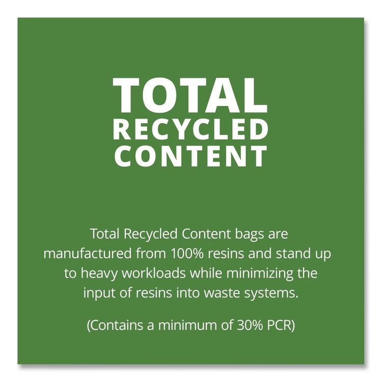 Stout® by Envision™ Total Recycled Content Plastic Trash Bags - Image 7