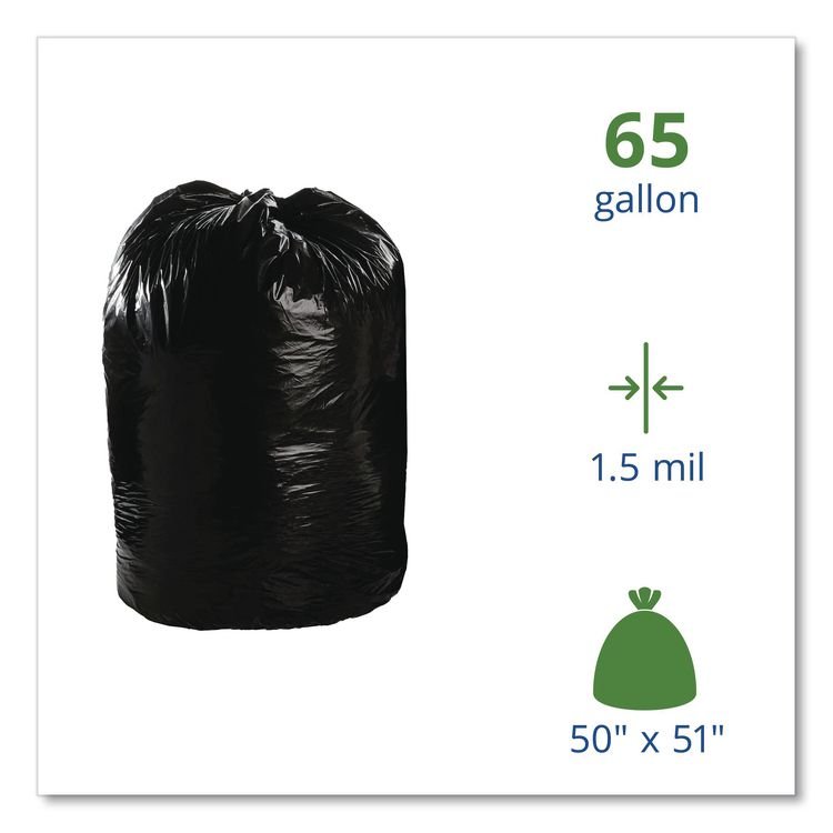 Stout® by Envision™ Total Recycled Content Plastic Trash Bags - Image 3
