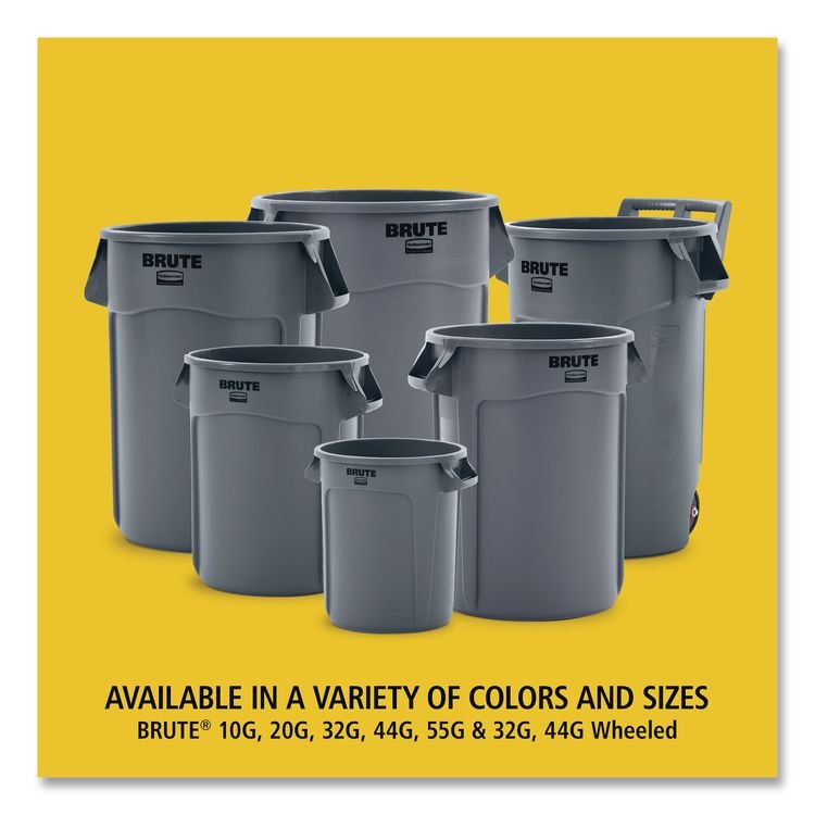 Rubbermaid® Commercial Vented Round BRUTE® Container - Image 3