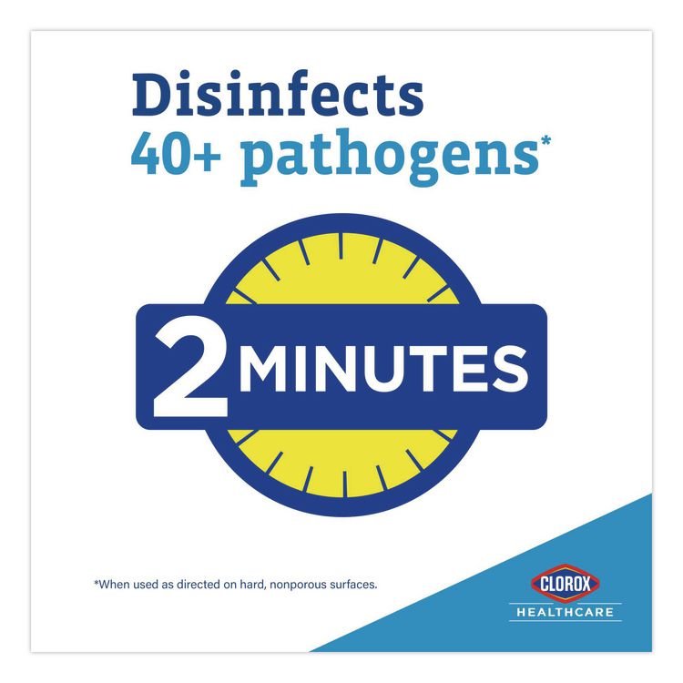 Clorox Healthcare® VersaSure Cleaner™ Disinfectant Wipes - Image 7