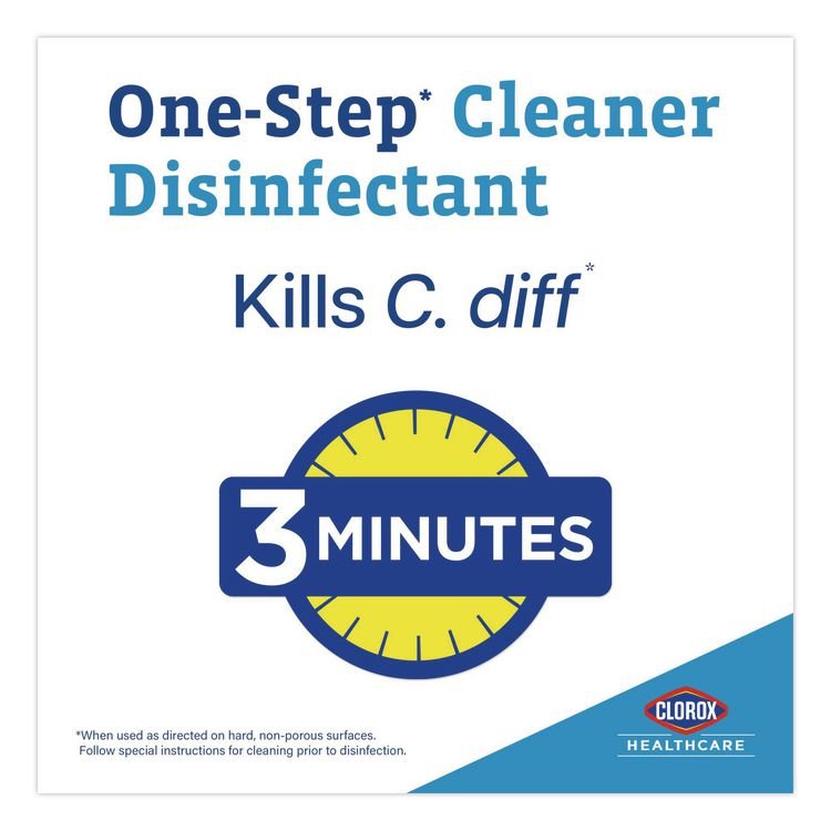 Clorox Healthcare® Dispatch® Hospital Cleaner Disinfectant Towels with Bleach - Image 3