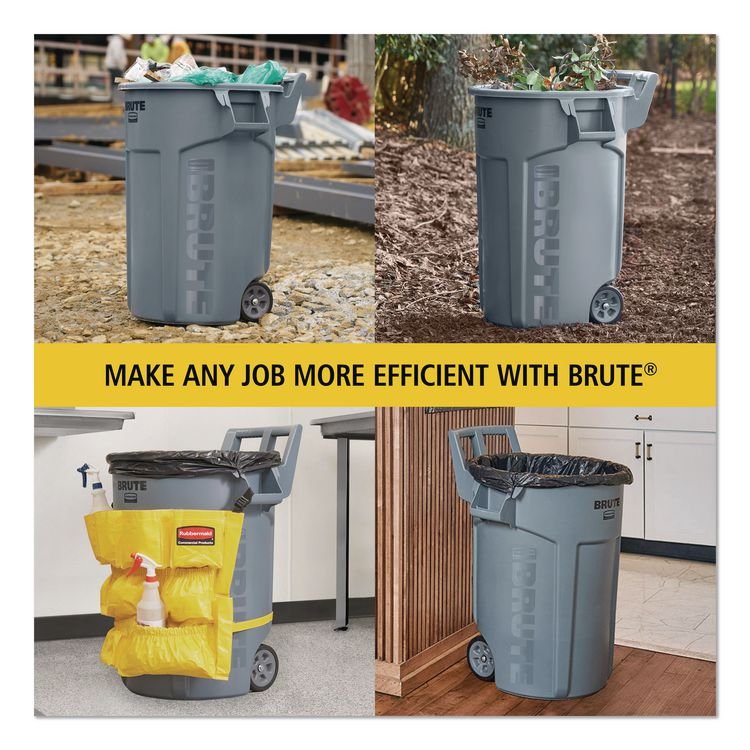 Rubbermaid® Commercial Vented Wheeled Brute® Container - Image 3
