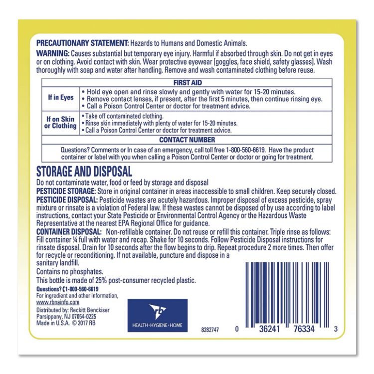 Professional LYSOL® Brand Disinfectant Deodorizing Cleaner Concentrate - Image 5