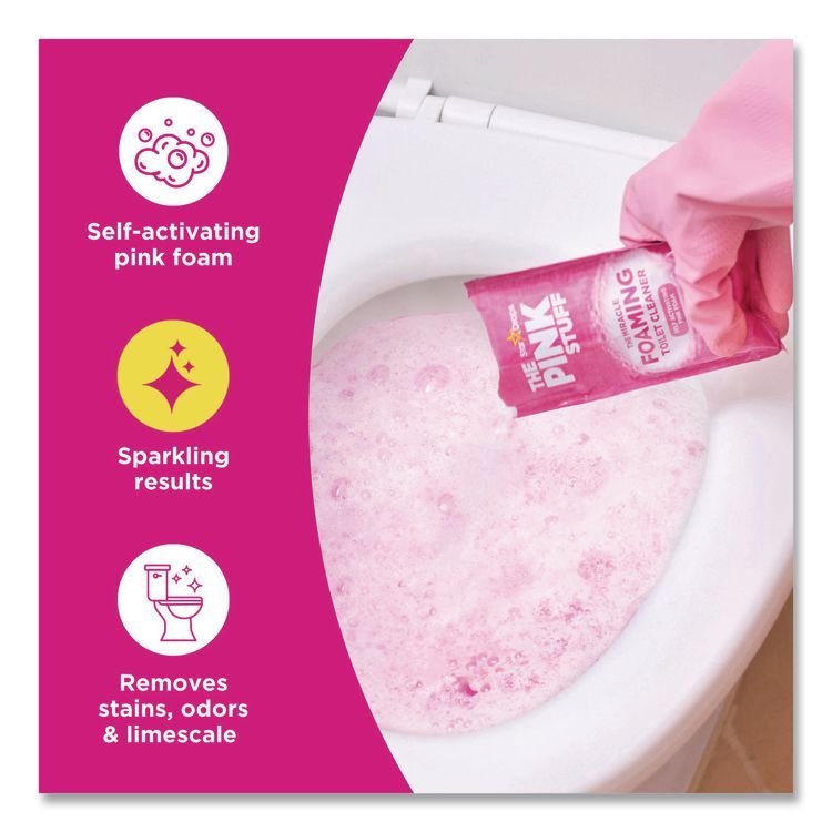 The Pink Stuff Miracle Power Foaming Toilet Cleaner - Image 3