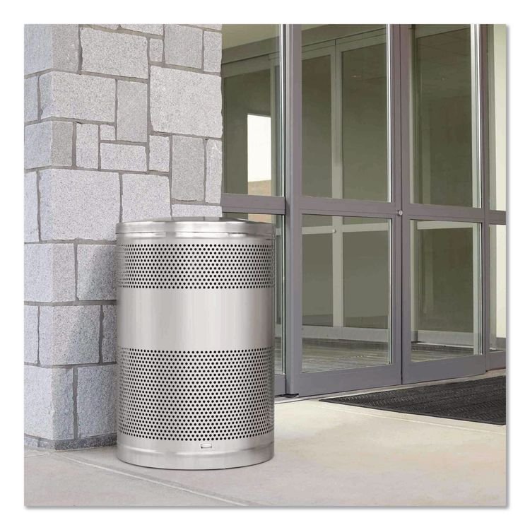 Rubbermaid® Commercial Classics Perforated Open Top Receptacle - Image 4