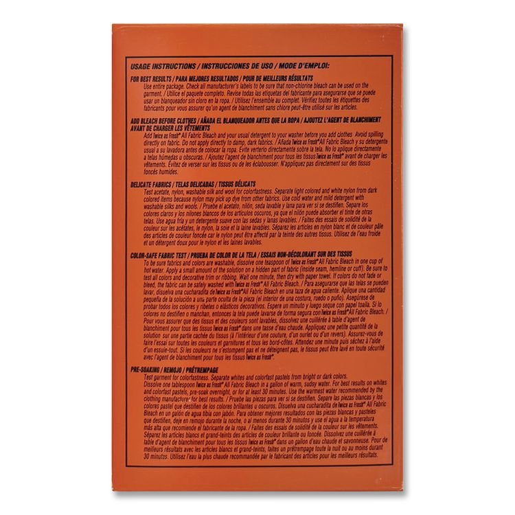 Twice as Fresh® Color Safe Bleach – Vend Pack - Image 4