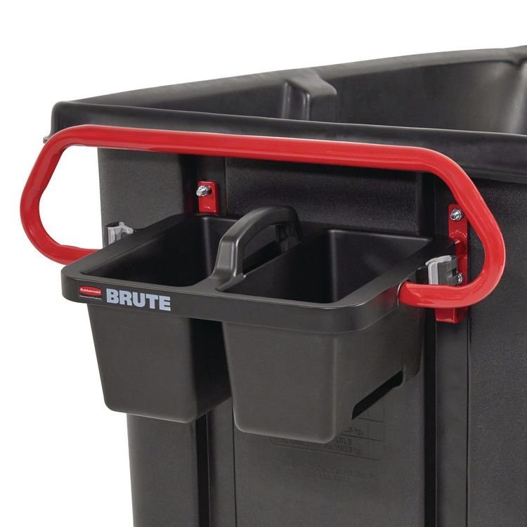 Rubbermaid® Commercial BRUTE® Ergonomic Rotomolded Tilt Truck Handle and Caddy