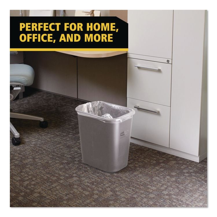 Rubbermaid® Commercial Deskside Plastic Wastebasket - Image 5