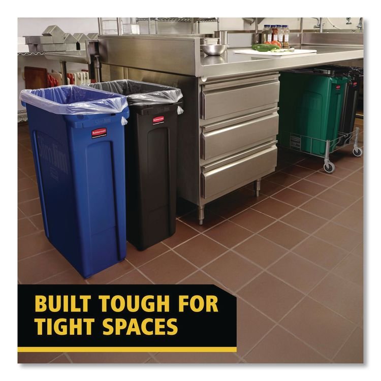 Rubbermaid® Commercial Slim Jim with Venting Channels - Image 7