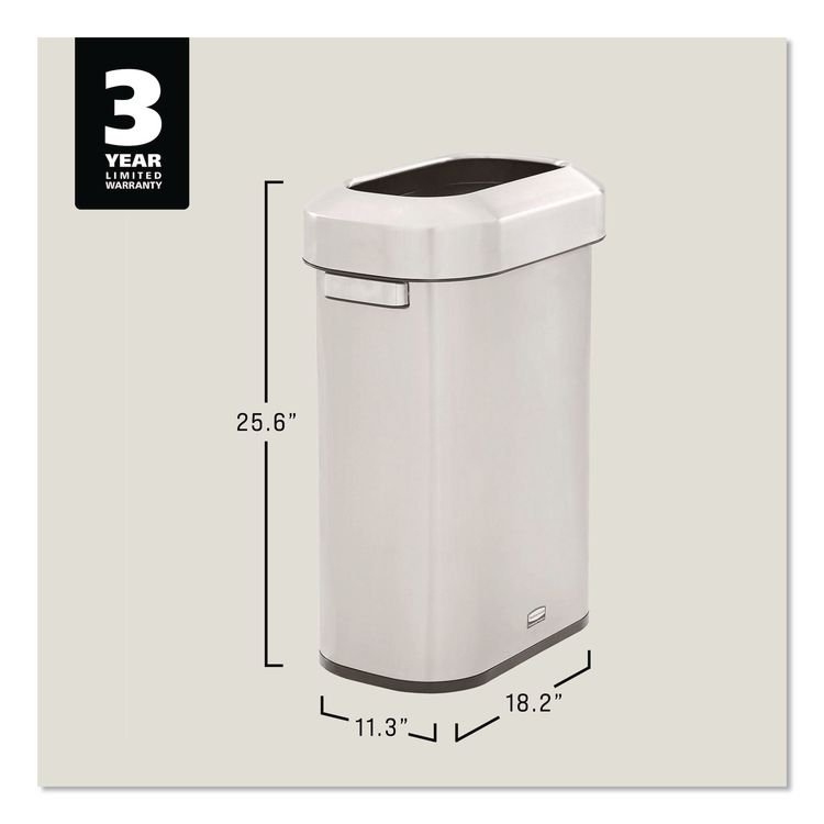 Rubbermaid® Commercial Refine Series Waste Receptacle - Image 2
