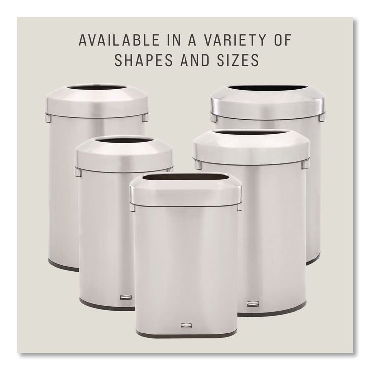 Rubbermaid® Commercial Refine Series Waste Receptacle - Image 7