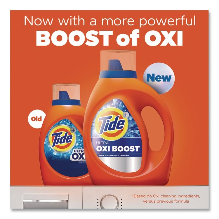 Tide® Ultra OXI Boost Laundry Detergent - Image 2
