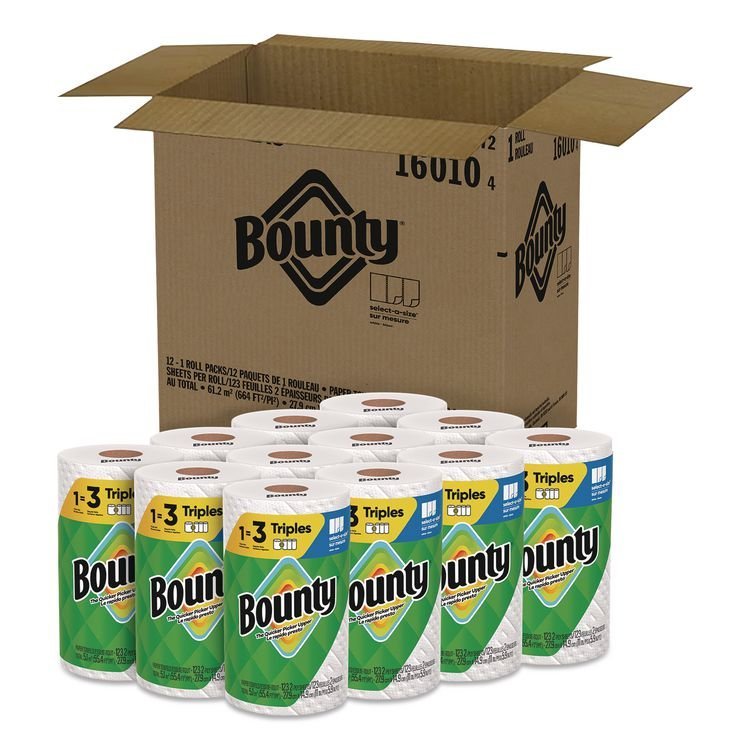 Bounty® Select-A-Size Triple Roll Paper Towels