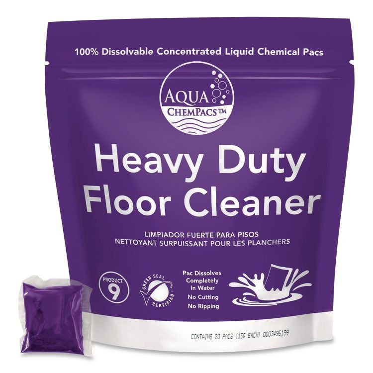 Diversey™ Aqua ChemPacs™ Heavy Duty Floor Cleaner