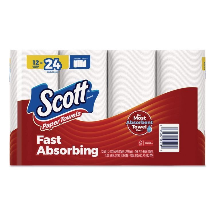 Scott® Choose-A-Sheet Kitchen Roll Paper Towels