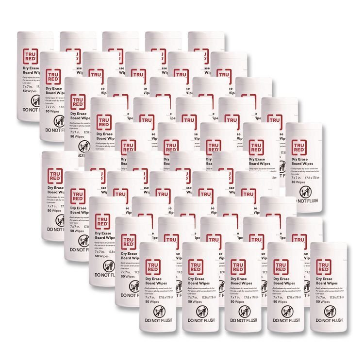 TRU RED™ Dry Erase Board Wipes