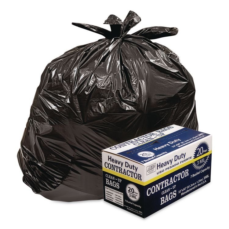 AEP® Industries Inc. Heavy-Duty Contractor Clean-Up Bags