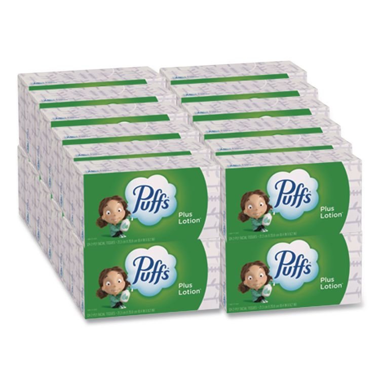 Puffs® Plus Lotion™ Facial Tissue