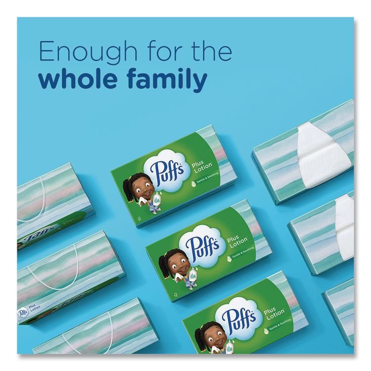 Puffs® Plus Lotion™ Facial Tissue - Image 4