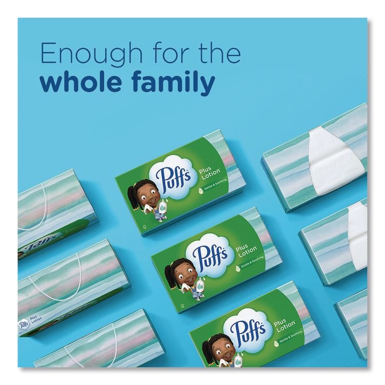 Puffs® Plus Lotion™ Facial Tissue - Image 4