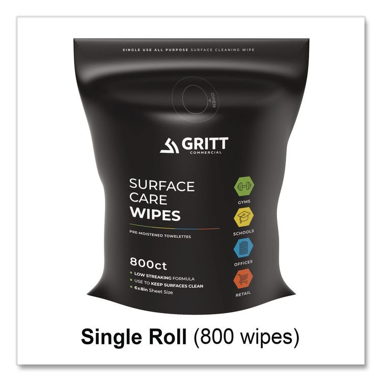Gritt Commercial Dispenser and Wipes Starter Kit - Image 3
