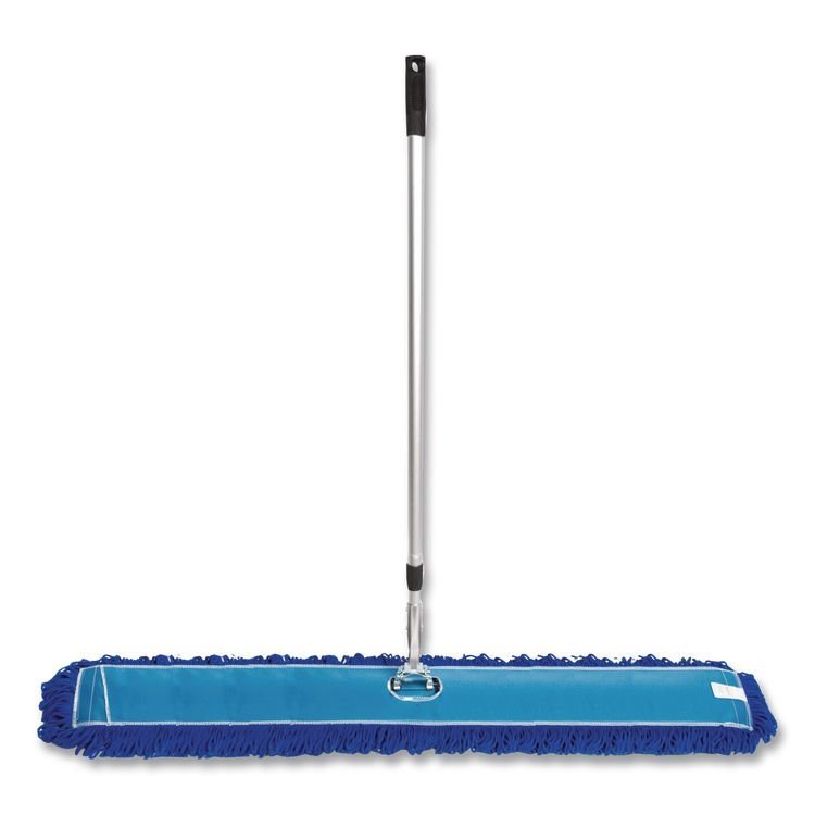 Gritt Commercial All-In-One Microfiber Dust Mop Set with Telescopic Handle