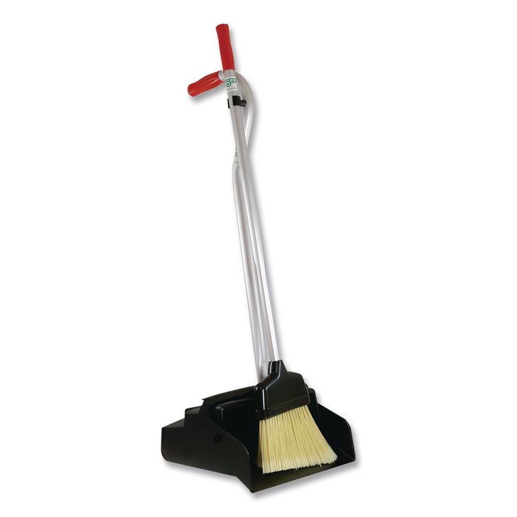Unger® Ergo Dust Pan with Broom - Image 2