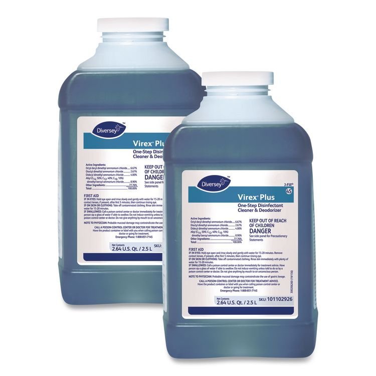 Diversey™ Virex Plus One-Step Disinfectant Cleaner and Deodorant