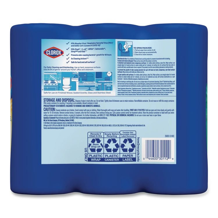 Clorox® CloroxPro® Disinfecting Wipes - Image 5