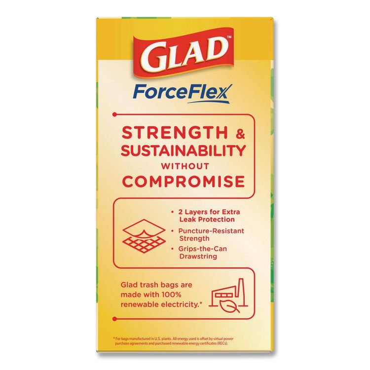 Glad® ForceFlex™ Kitchen Drawstring Trash Bags - Image 3