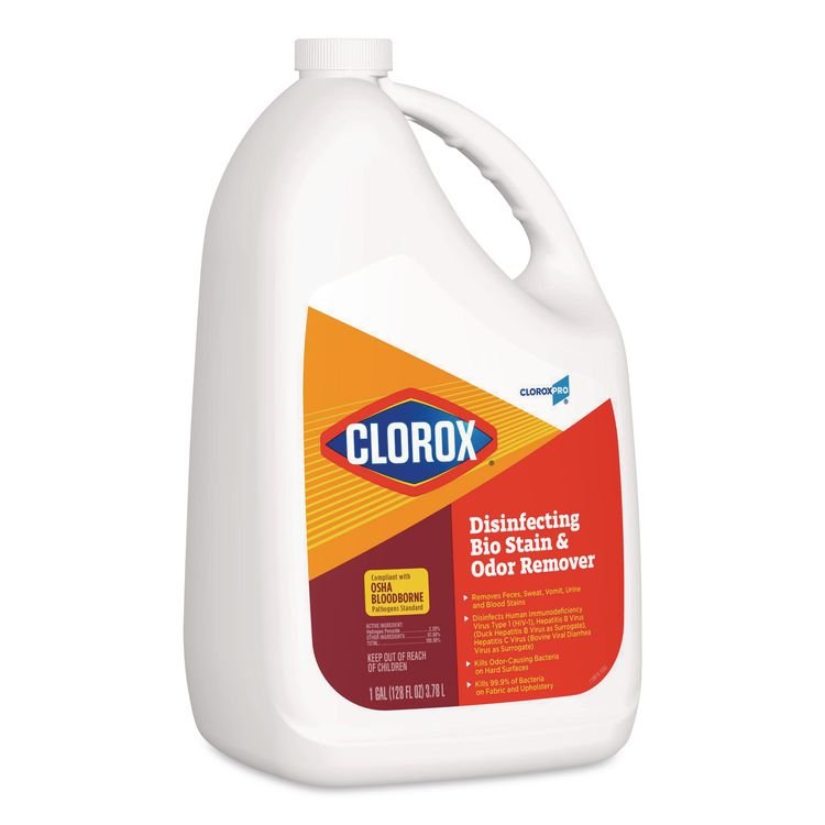 Clorox® CloroxPro® Disinfecting Bio Stain & Odor Remover - Image 2