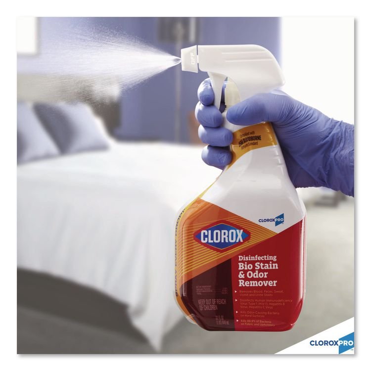 Clorox® CloroxPro® Disinfecting Bio Stain & Odor Remover - Image 5