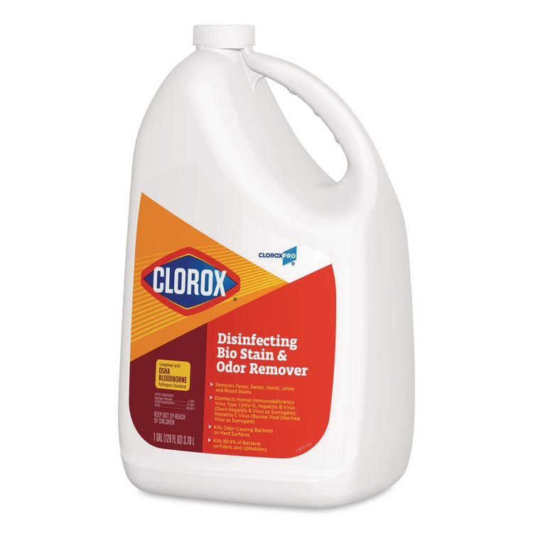 Clorox® CloroxPro® Disinfecting Bio Stain & Odor Remover - Image 8