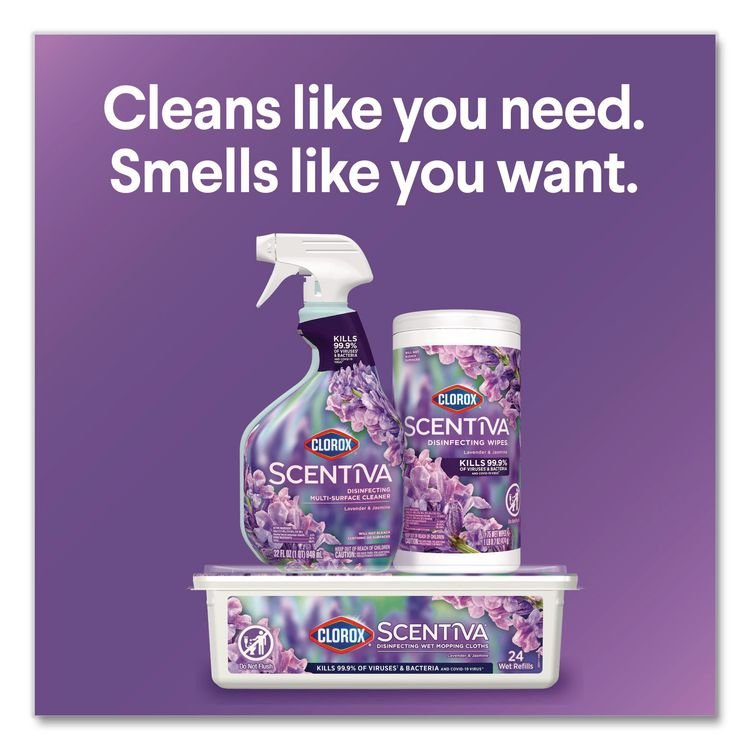 Clorox® Scentiva™ Disinfecting Multi-Surface Cleaner - Image 9