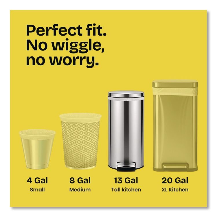 Glad® ForceFlex™ Kitchen Drawstring Trash Bags - Image 8