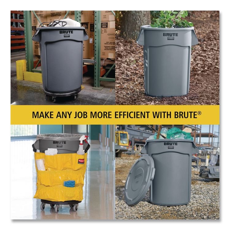 Rubbermaid® Commercial Vented Round BRUTE® Container - Image 4