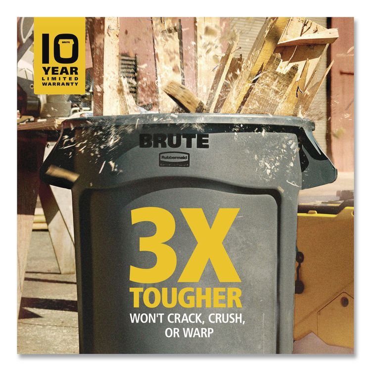 Rubbermaid® Commercial Vented Round BRUTE® Container - Image 5