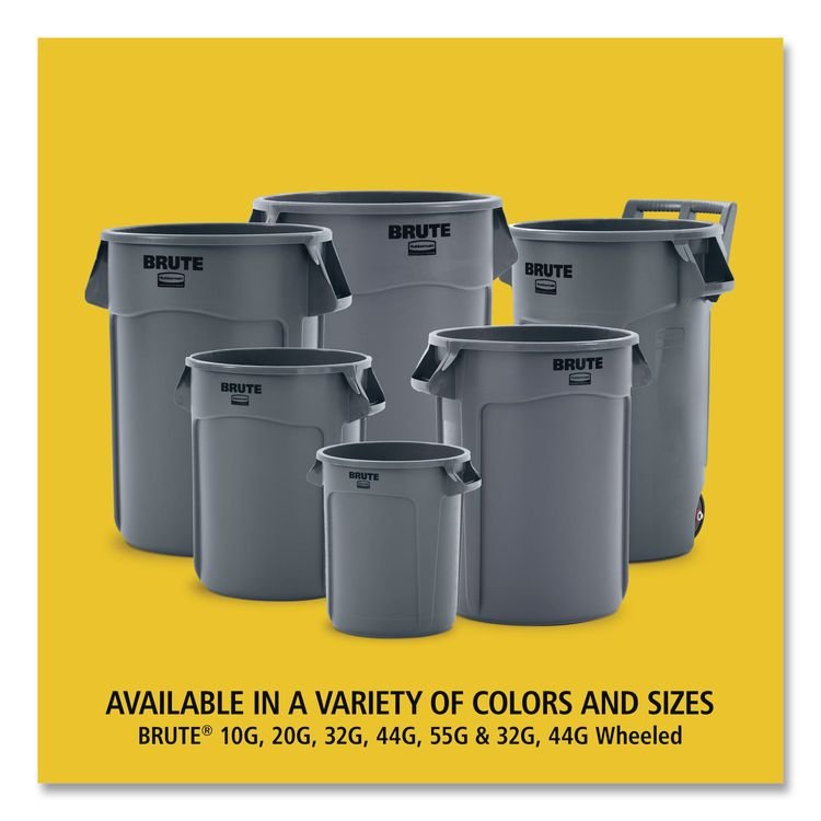 Rubbermaid® Commercial Vented Round BRUTE® Container - Image 8
