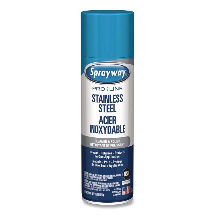 Sprayway® PRO LINE Stainless Steel Cleaner & Polish - Image 2