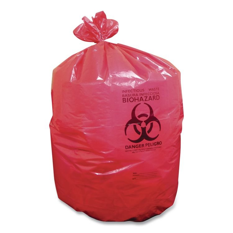 Heritage Healthcare Biohazard Printed Low-Density Can Liners - Image 2