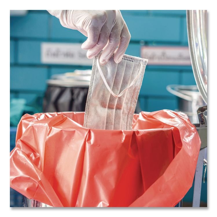 Heritage Healthcare Biohazard Printed Low-Density Can Liners - Image 4