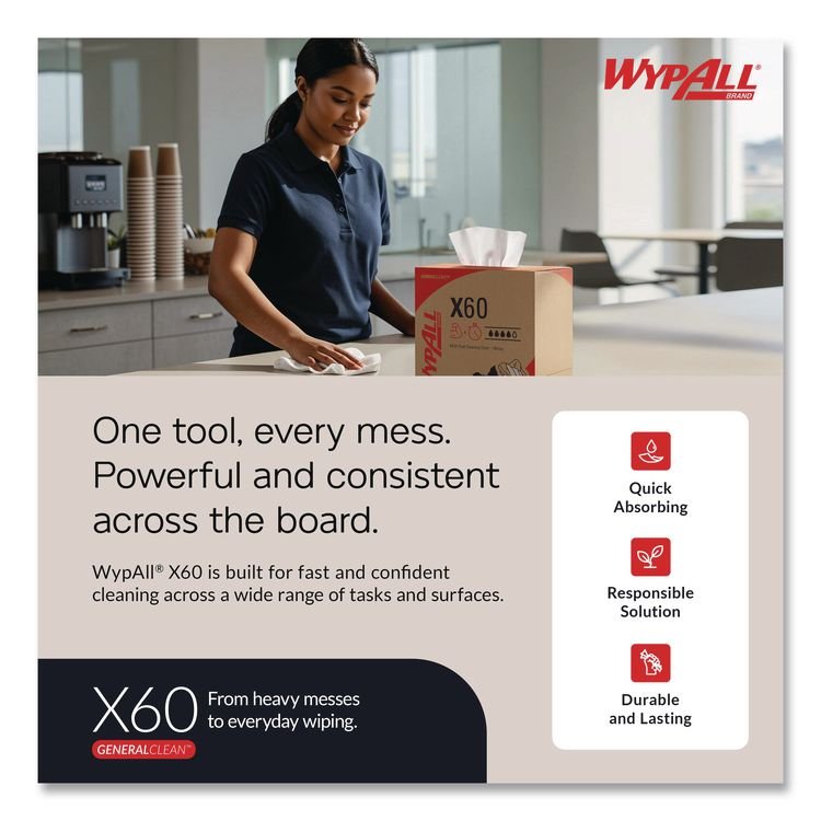 WypAll® X60 Shower Towels - Image 8