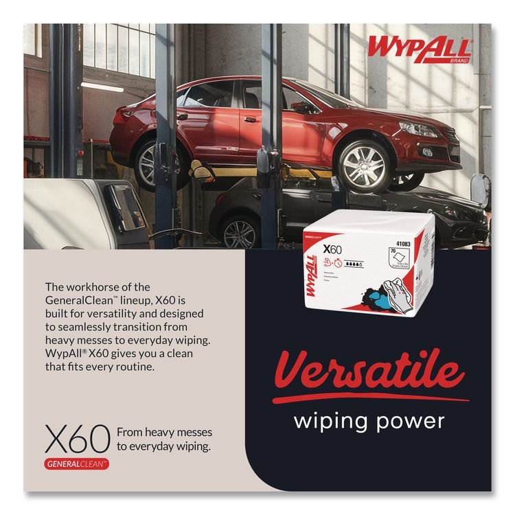 WypAll® General Clean™ X60 Cloths - Image 5