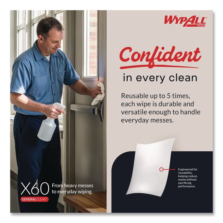 WypAll® General Clean™ X60 Cloths - Image 6