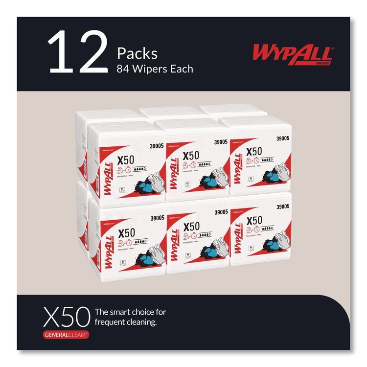 WypAll® GeneralClean™ X50 Cleaning Cloths - Image 2