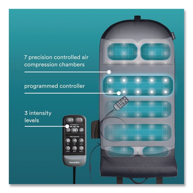 HoMedics® Body Flex Back Stretching Mat with Heat - Image 6
