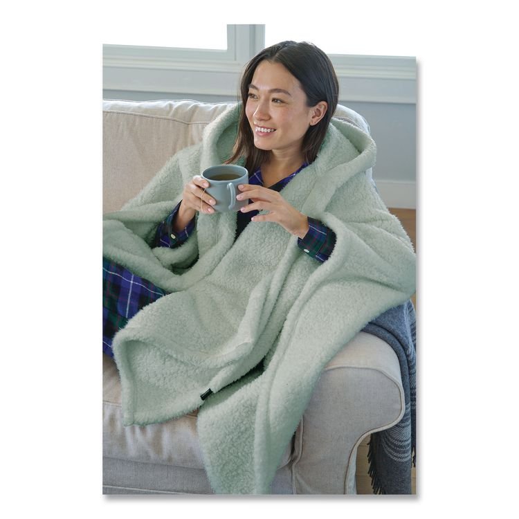 L.L.Bean® Cozy Sherpa Wearable Throw - Image 2