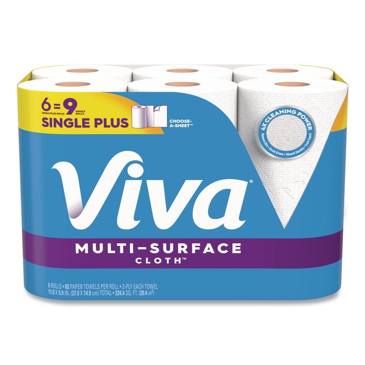 Viva® Multi-Surface Cloth Choose-A-Sheet Kitchen Roll Paper Towels - Image 11