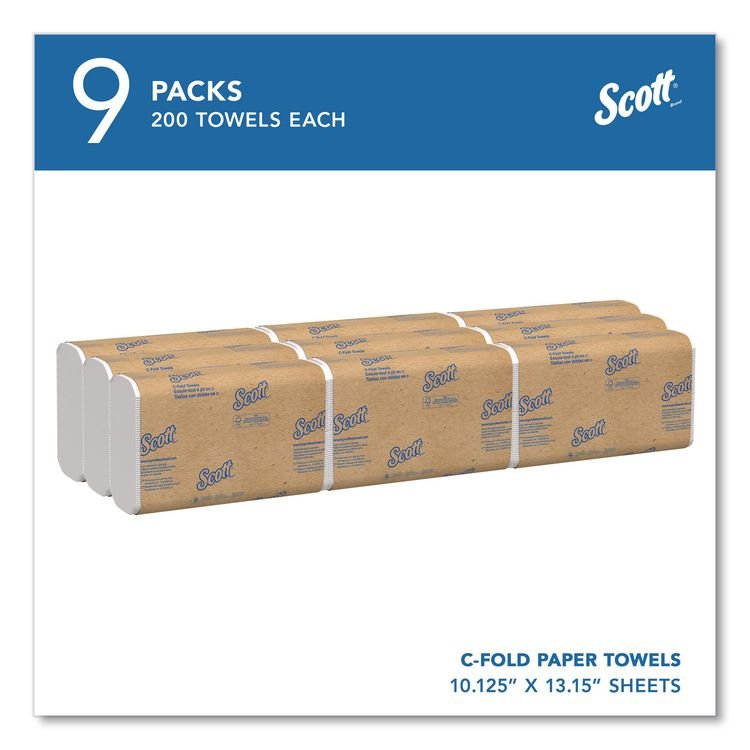 Scott® Essential C-Fold Towels - Image 2